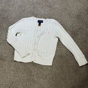 Polo Ralph Lauren  Girl's Cable-Knit Cotton Cardigan